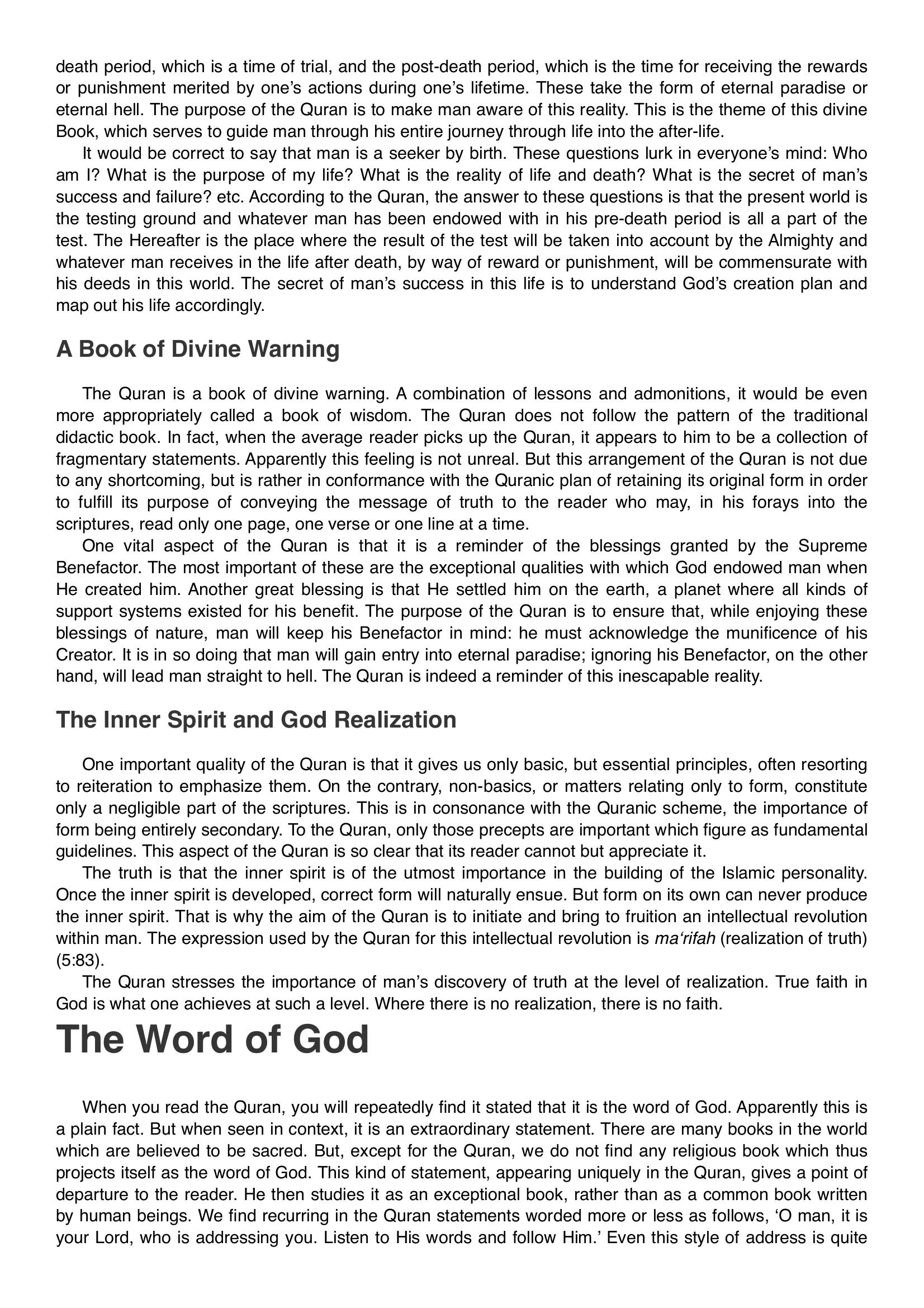 The printed page