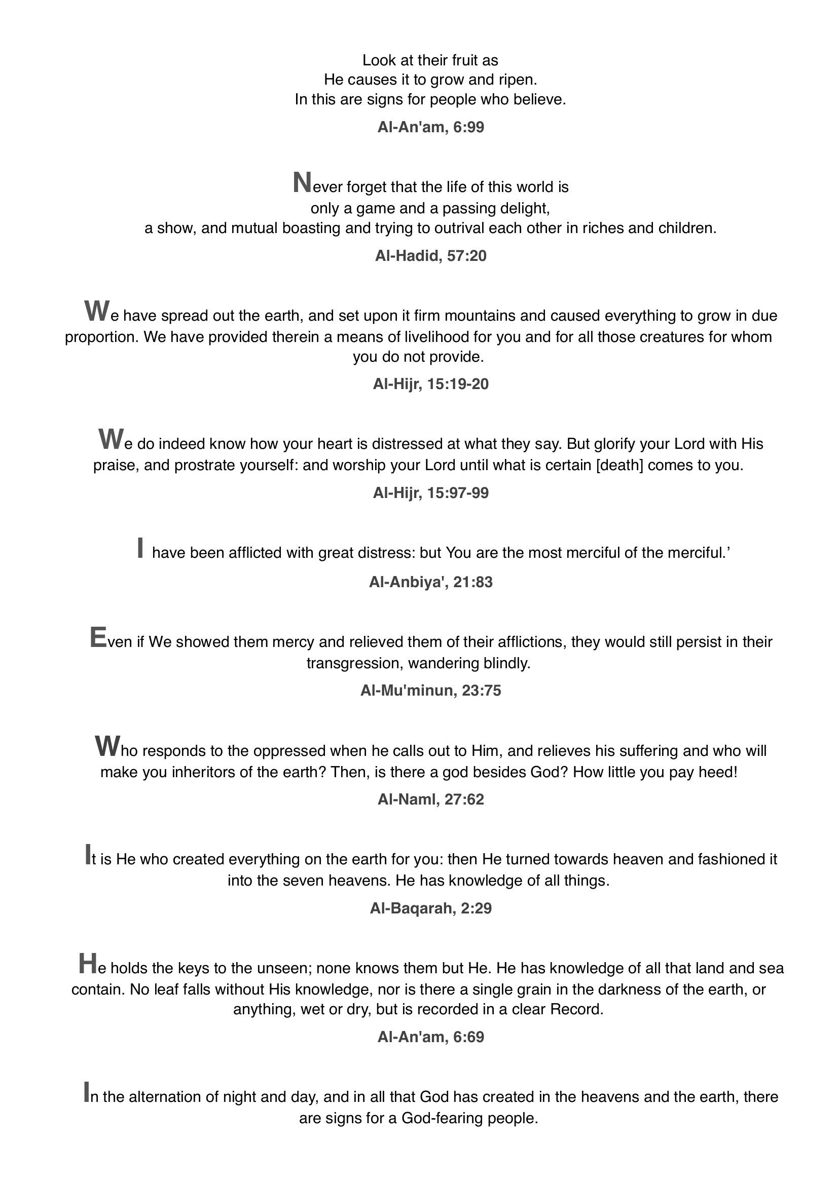 The printed page