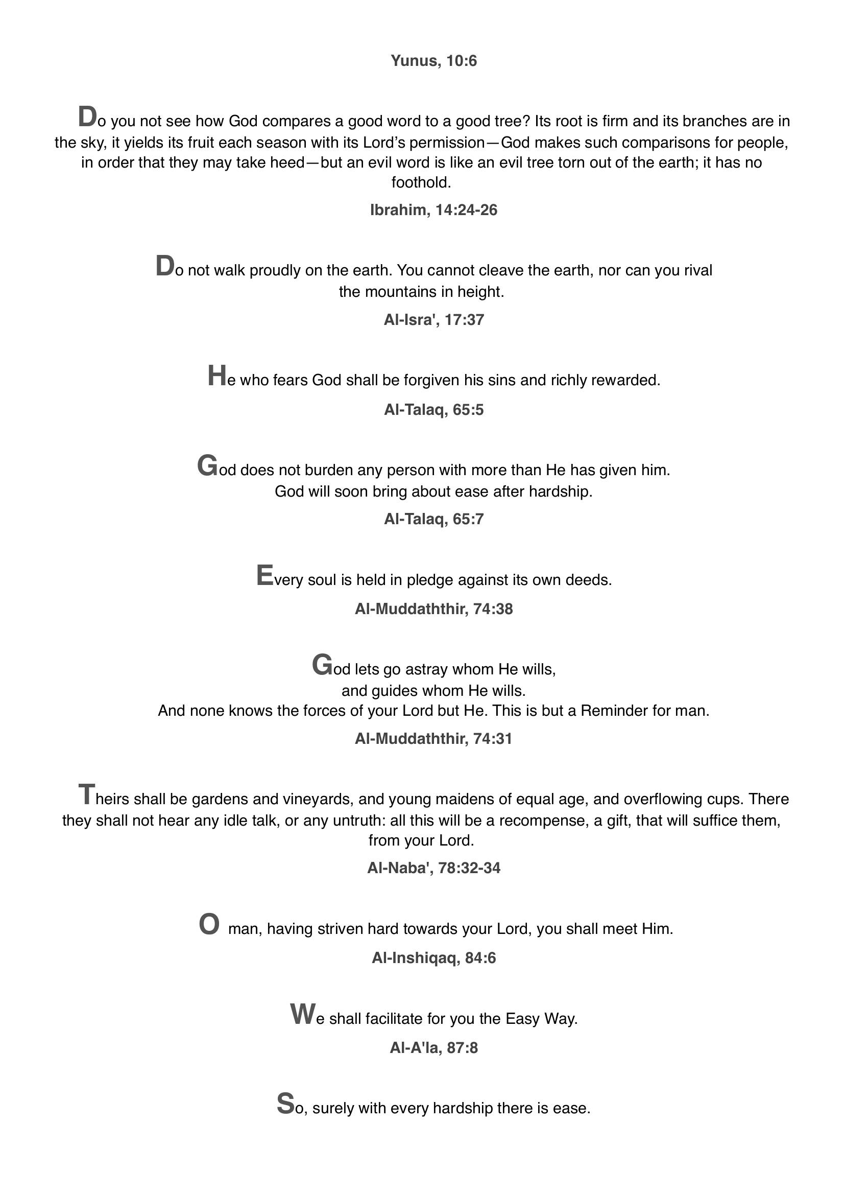 The printed page