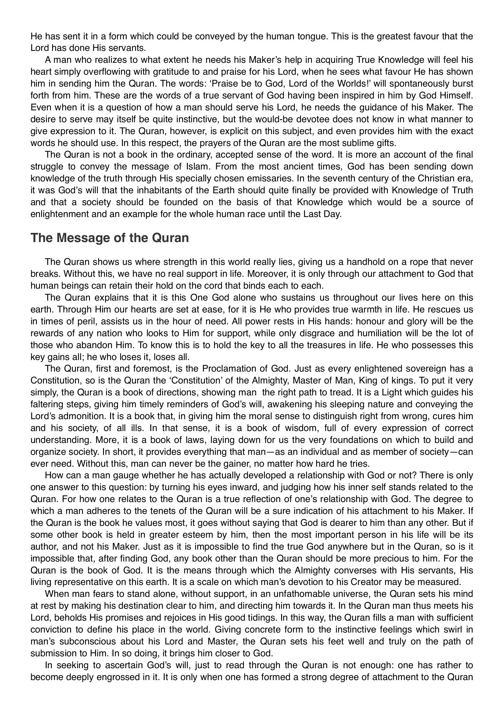 The printed page