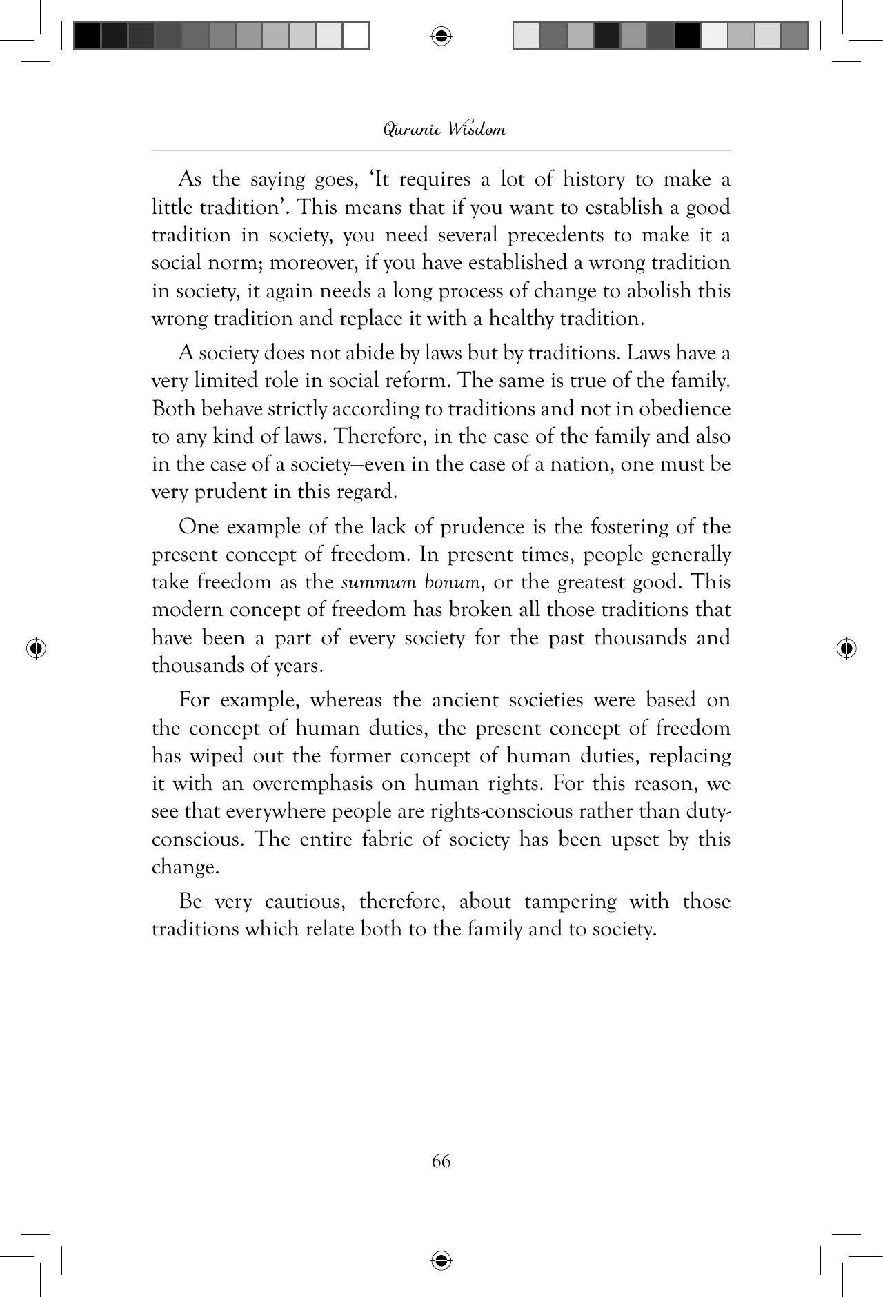 The printed page