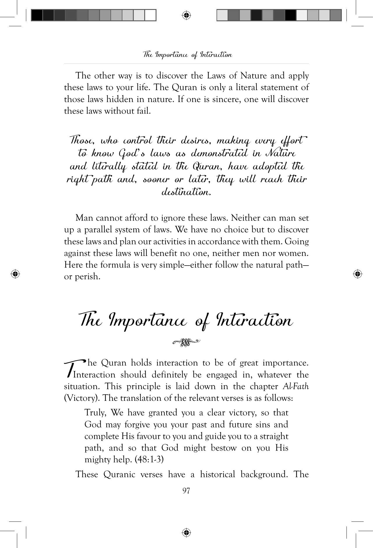 The printed page