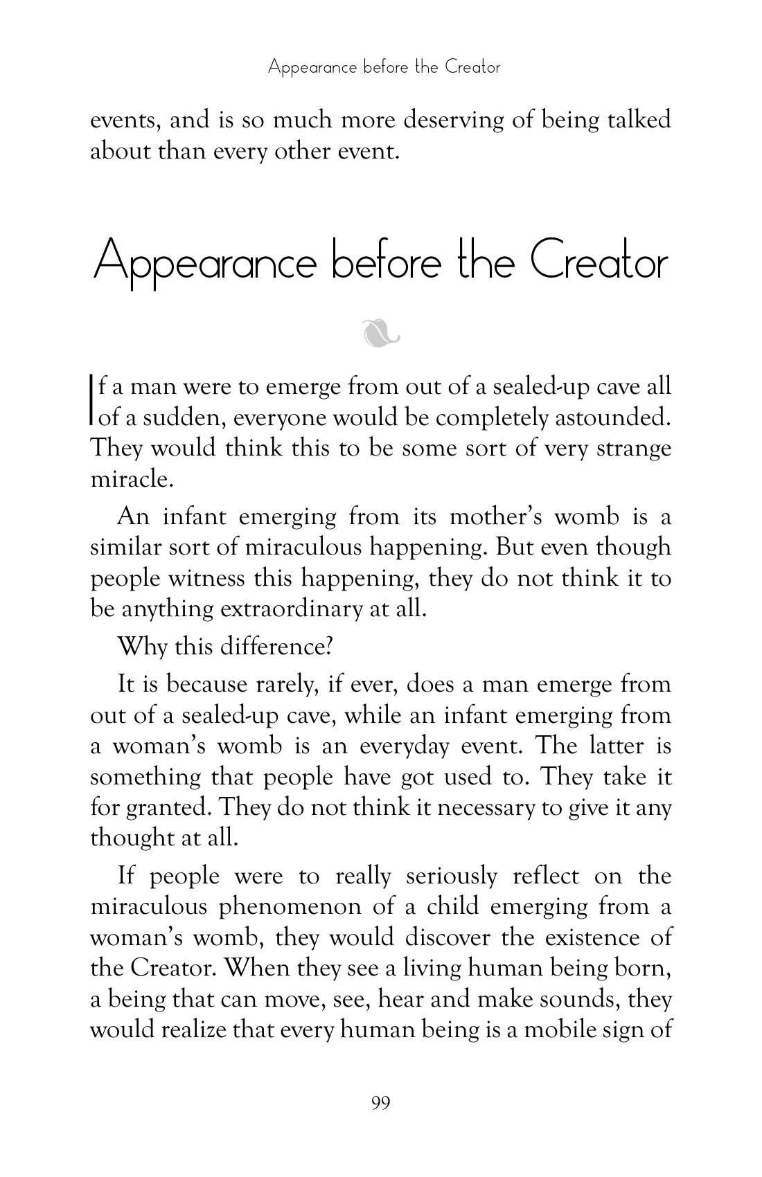 The printed page