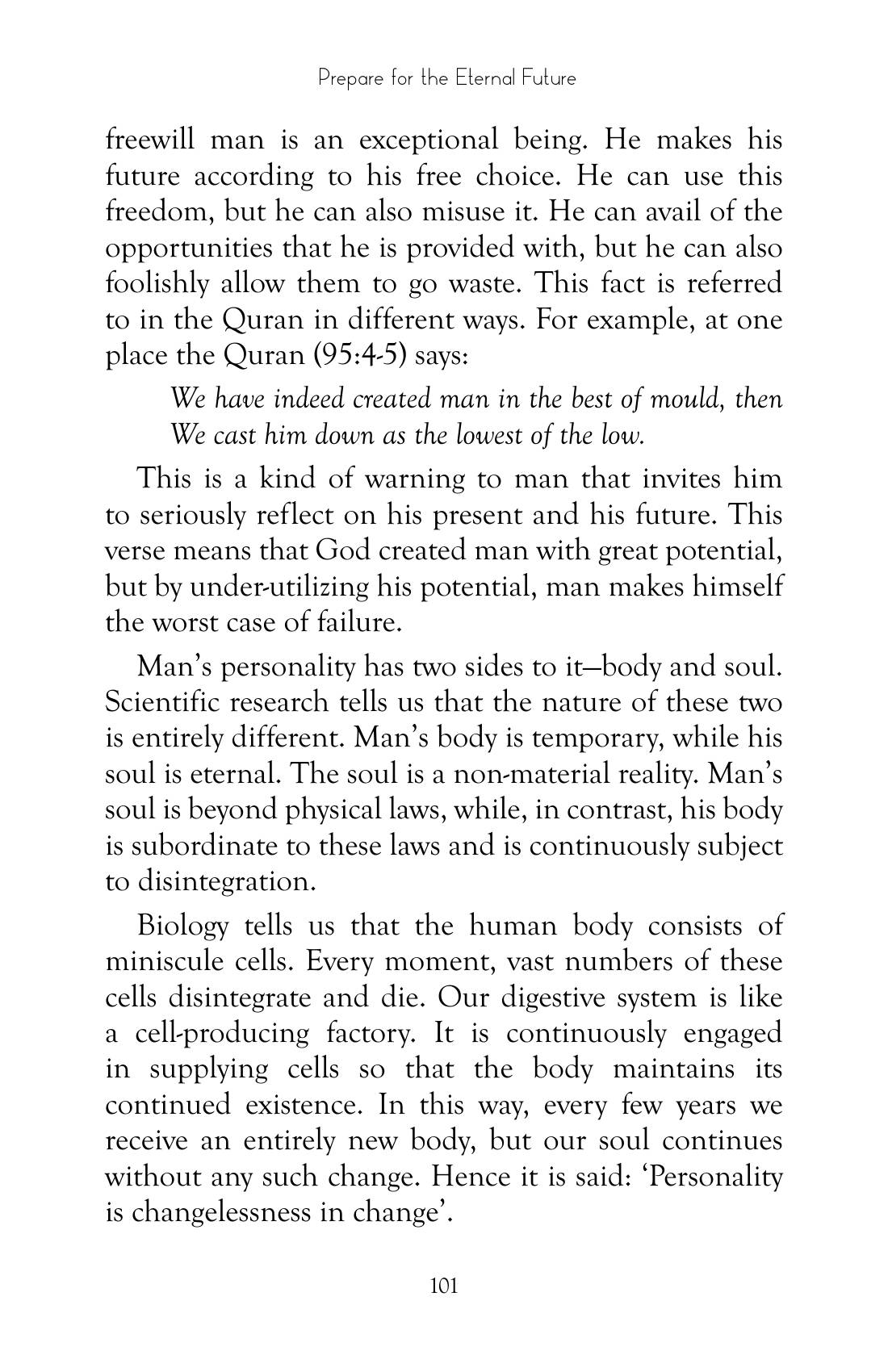 The printed page