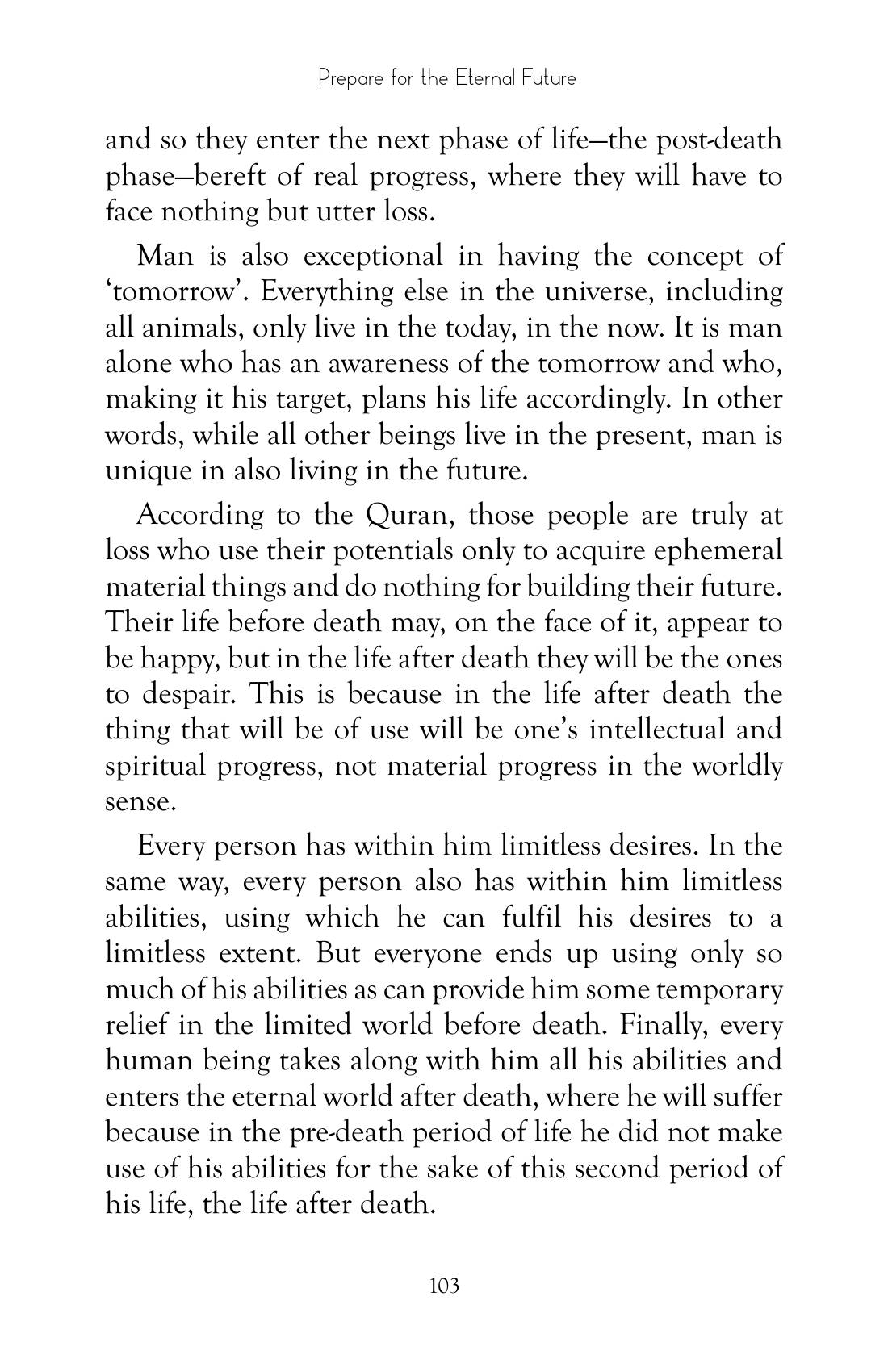The printed page