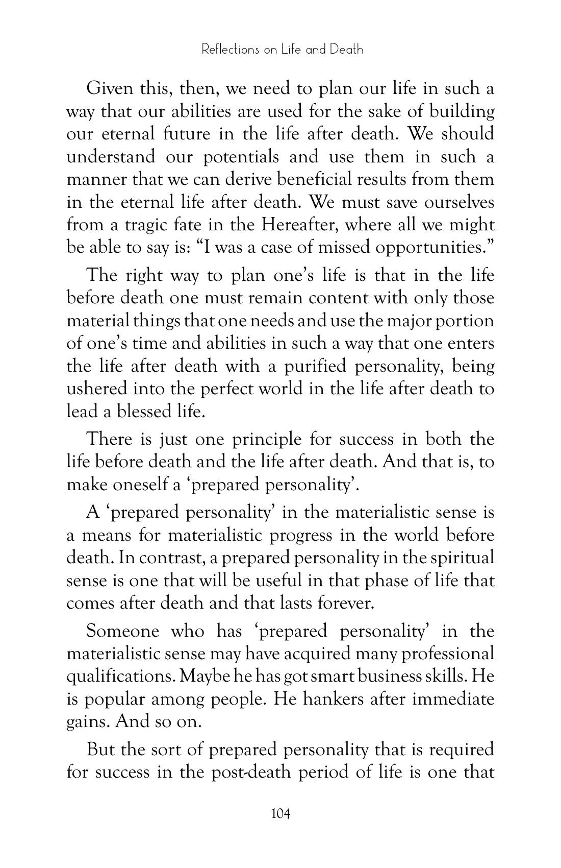 The printed page