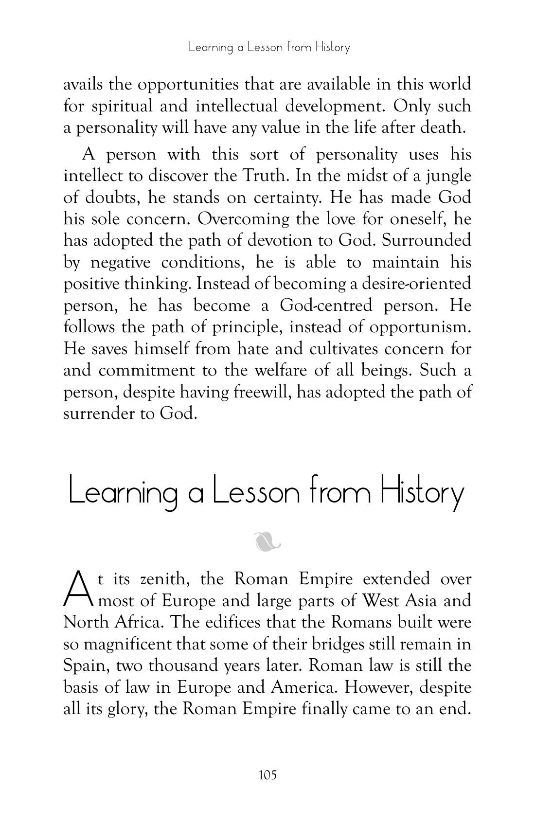 The printed page