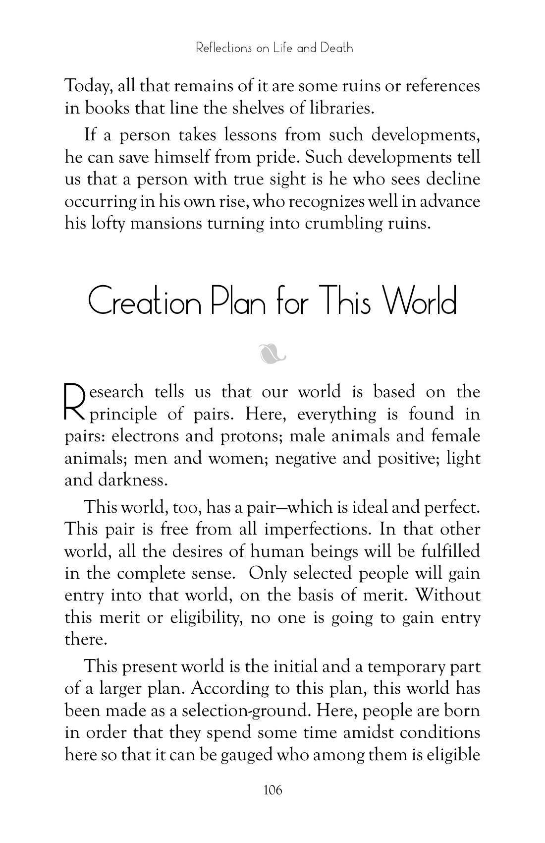 The printed page