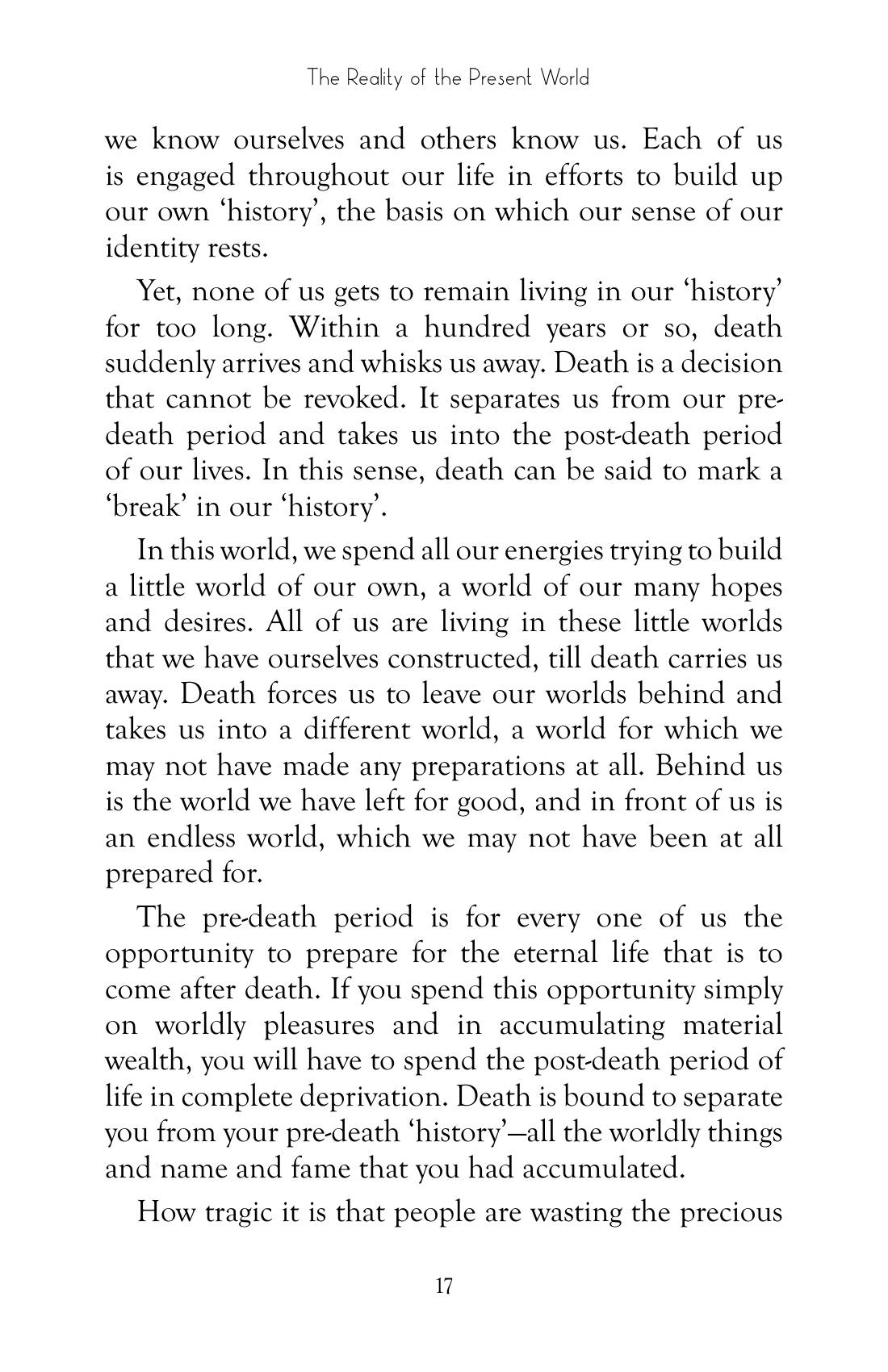 The printed page