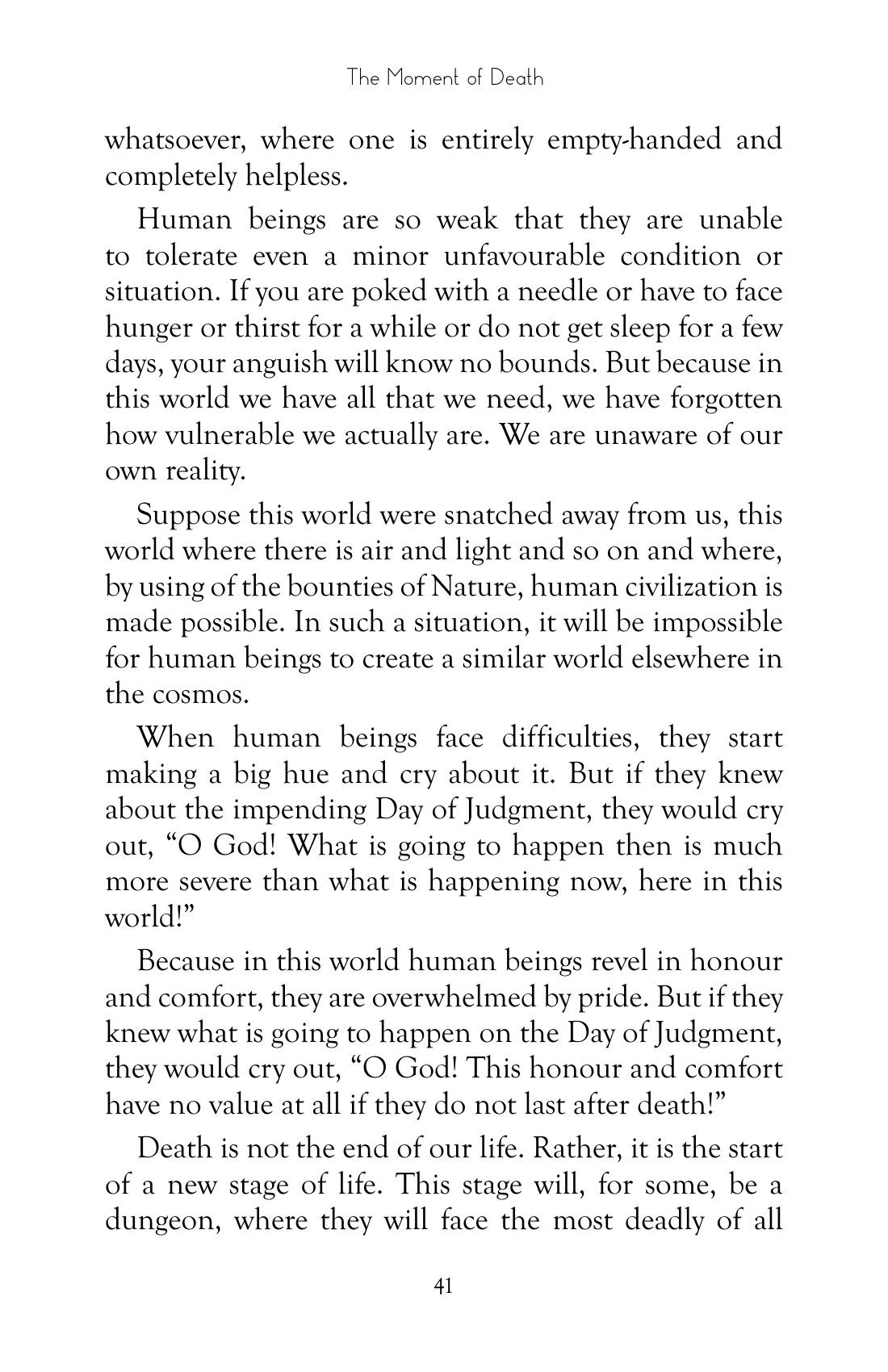 The printed page