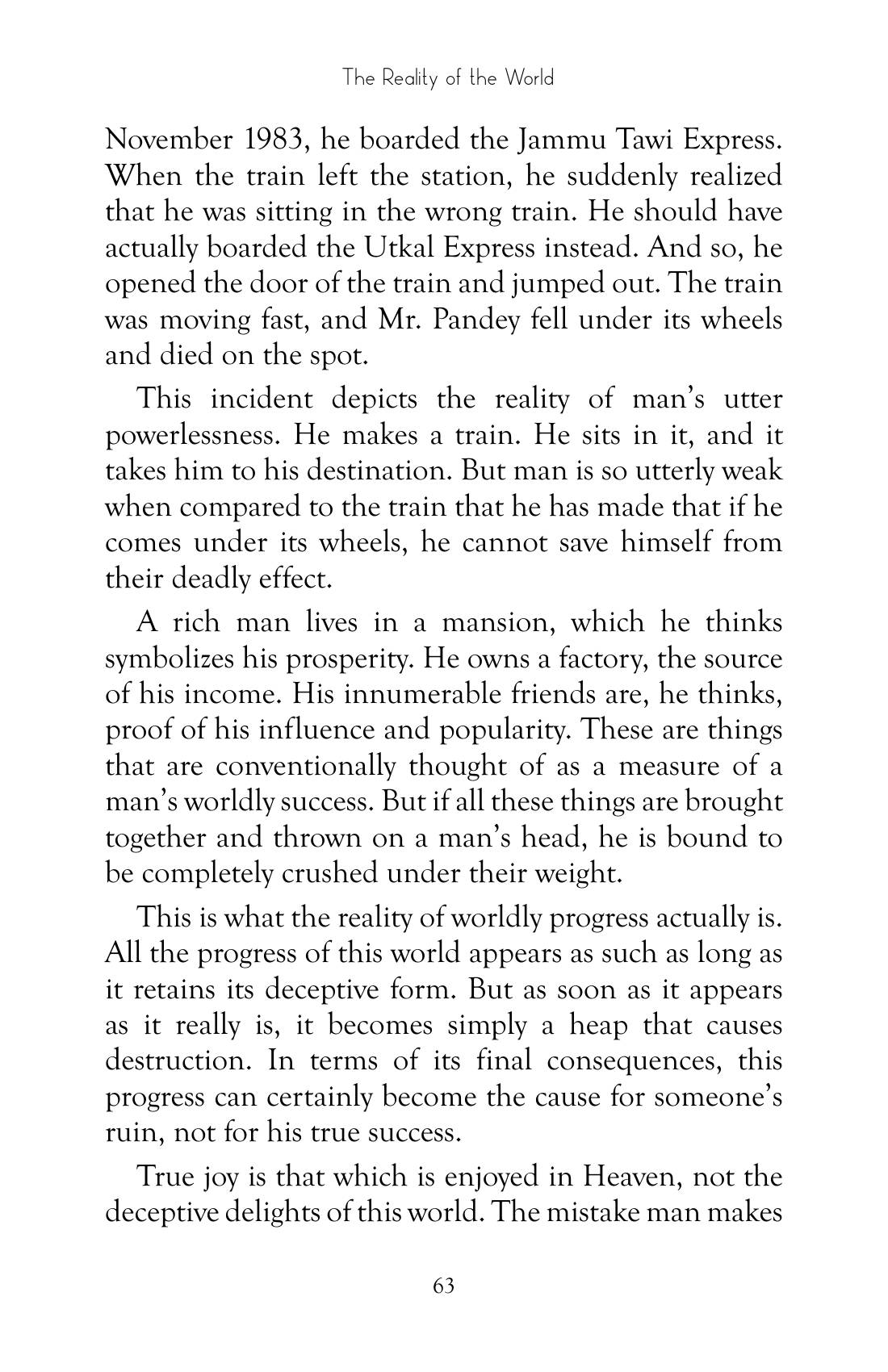 The printed page