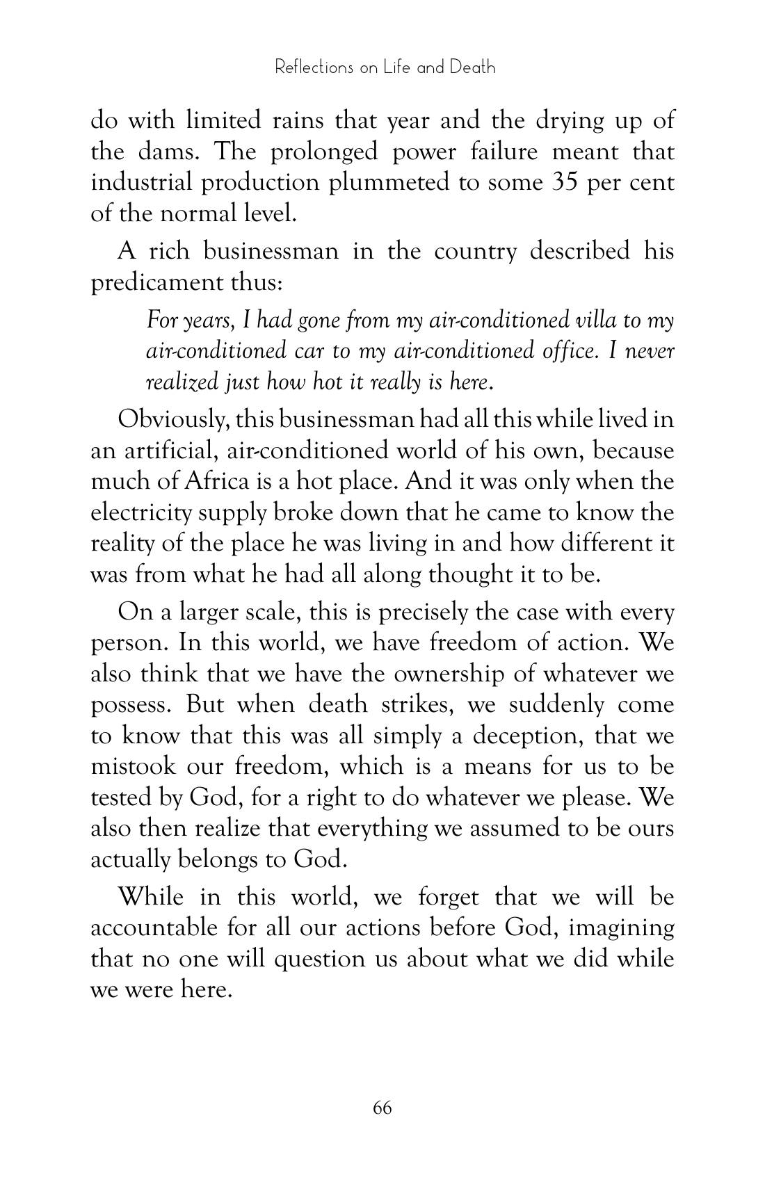 The printed page