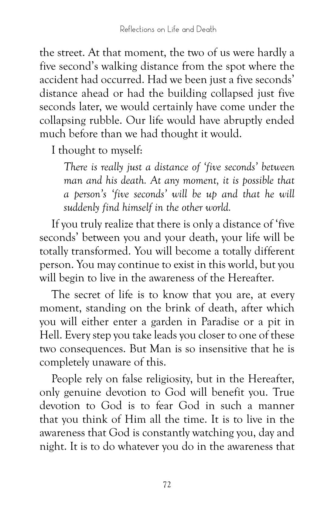 The printed page