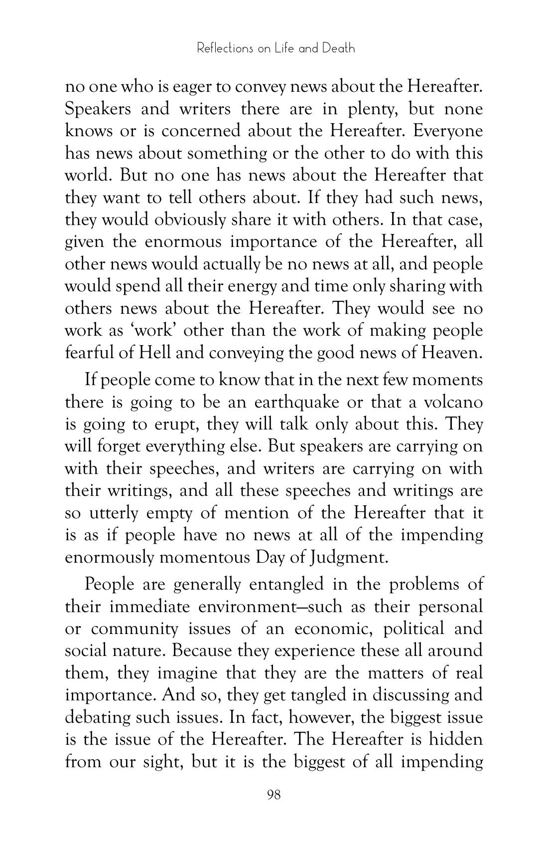 The printed page