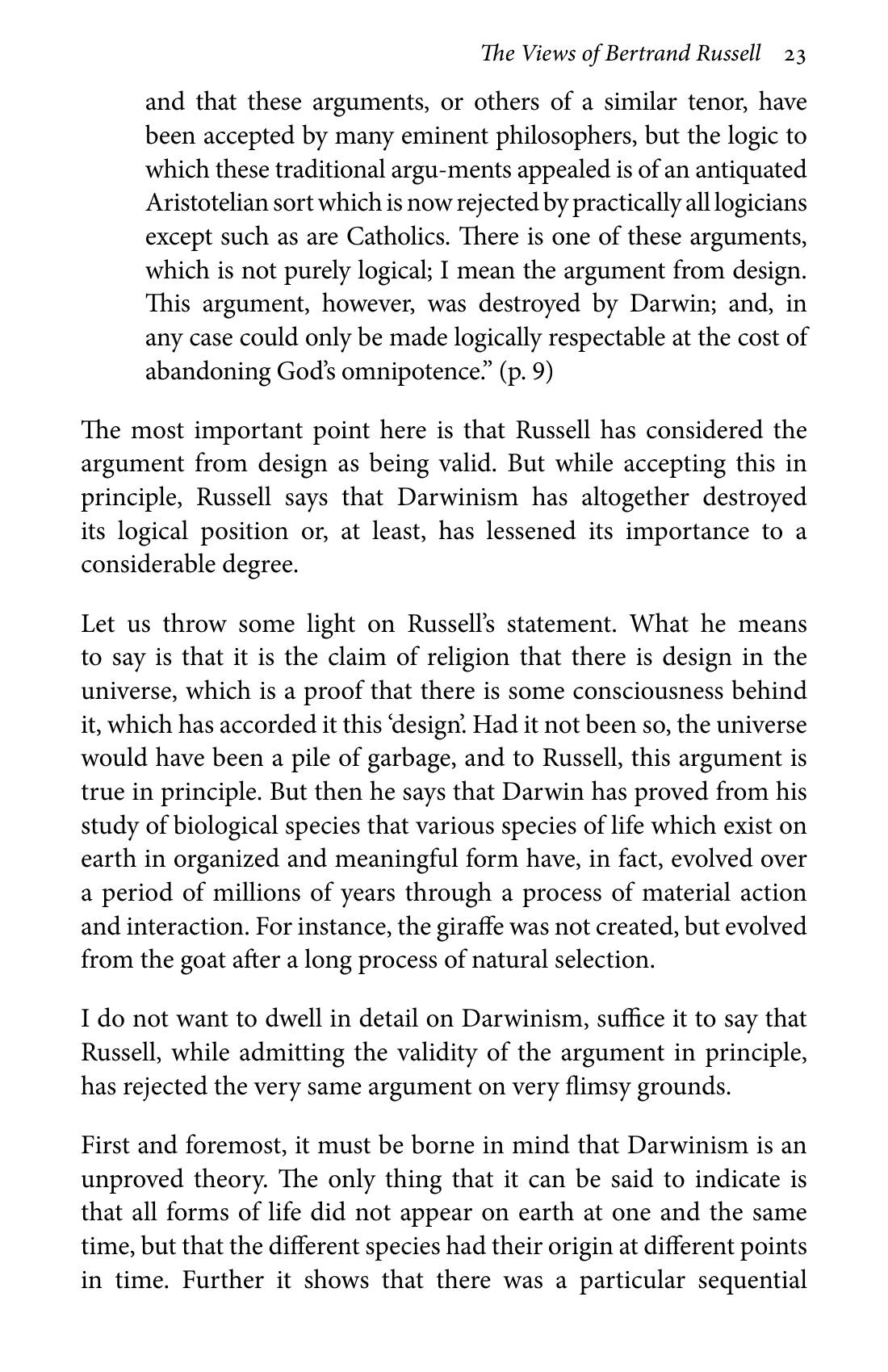 The printed page