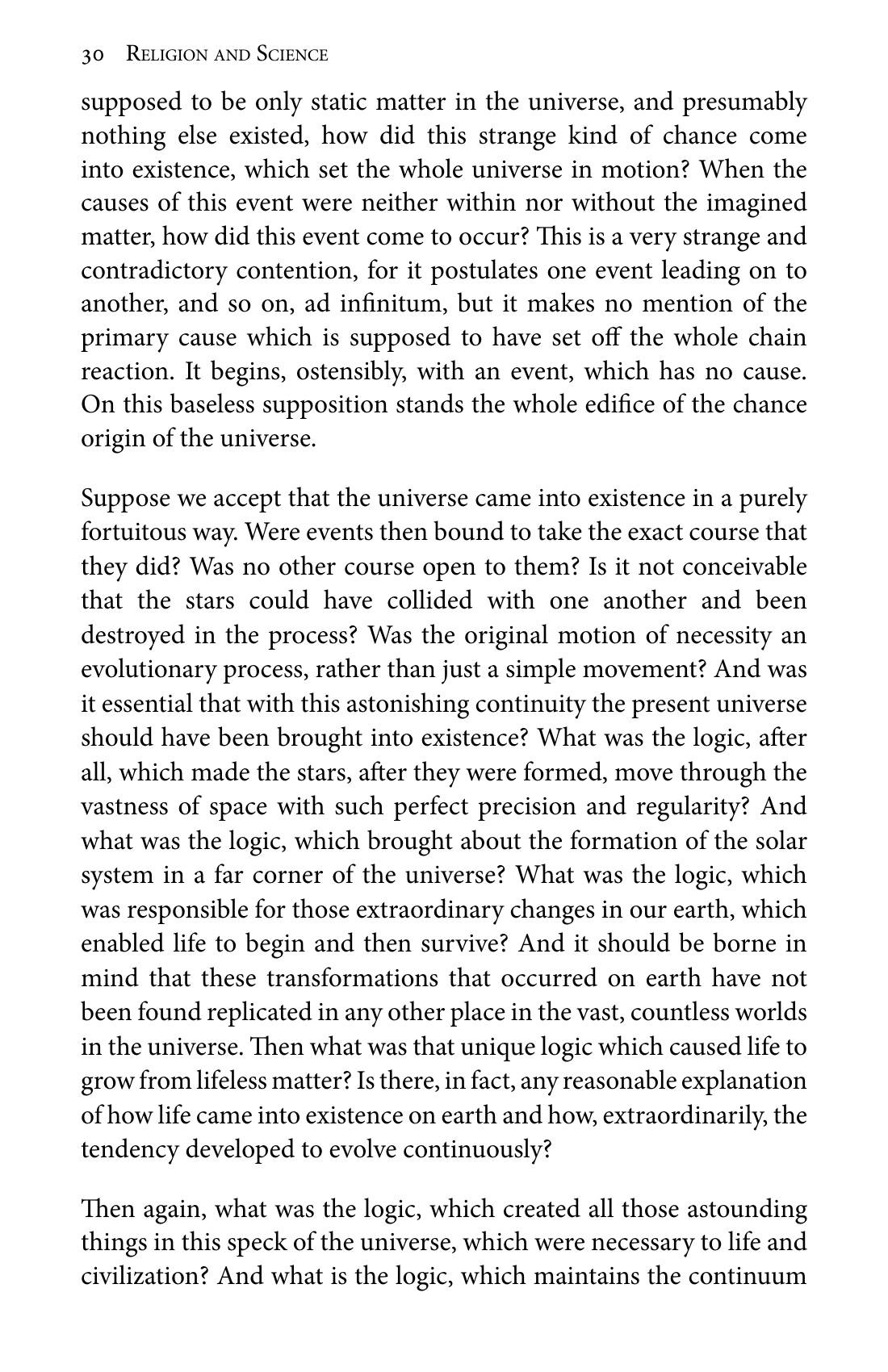 The printed page