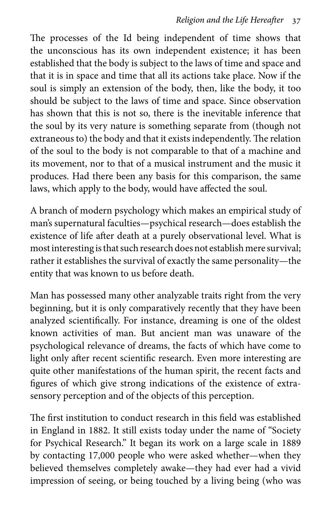 The printed page