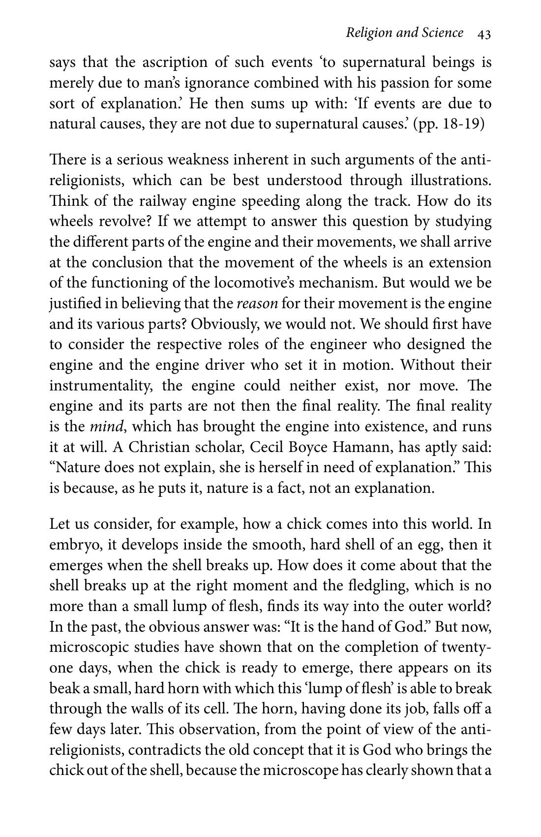 The printed page
