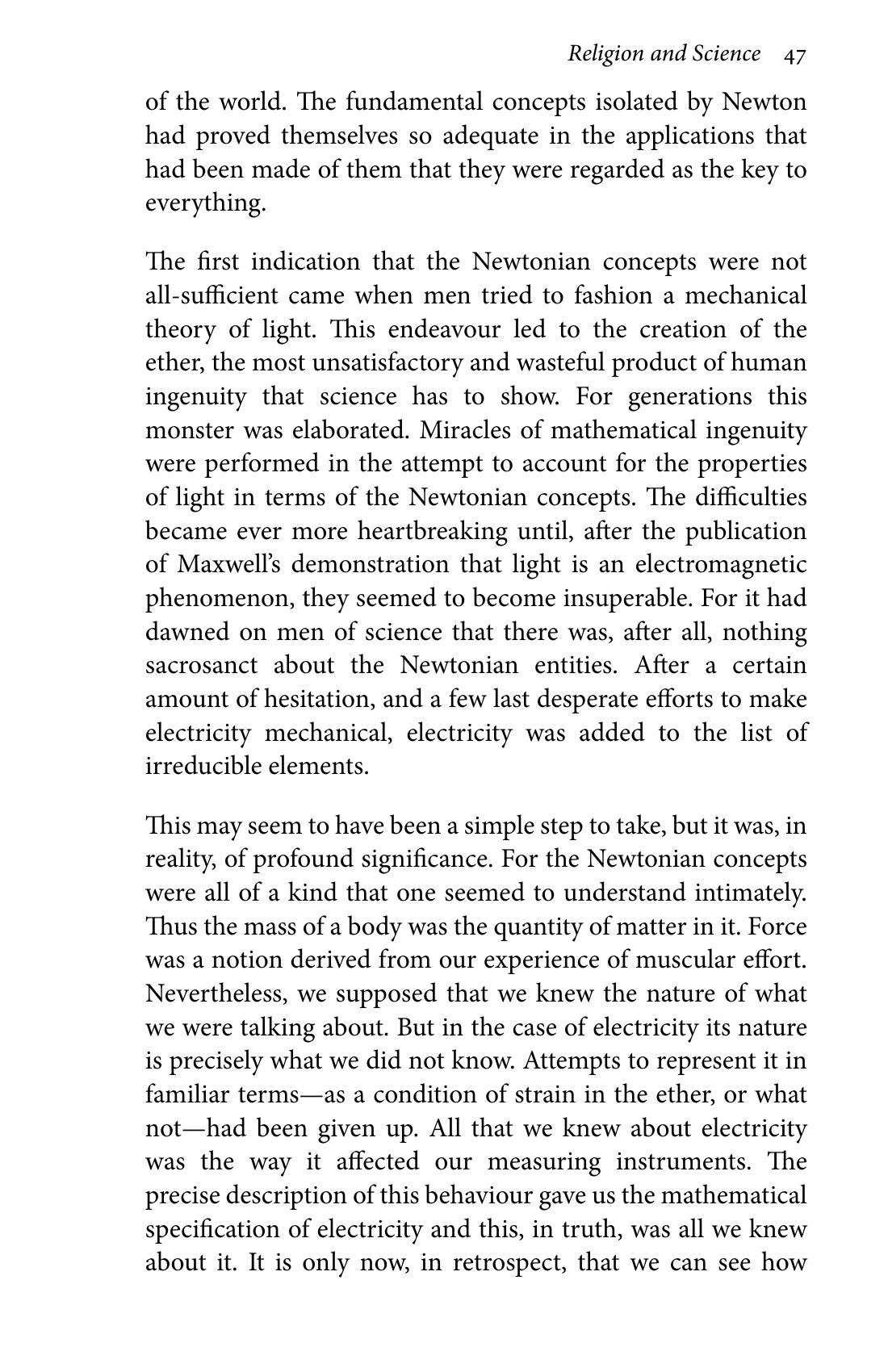 The printed page