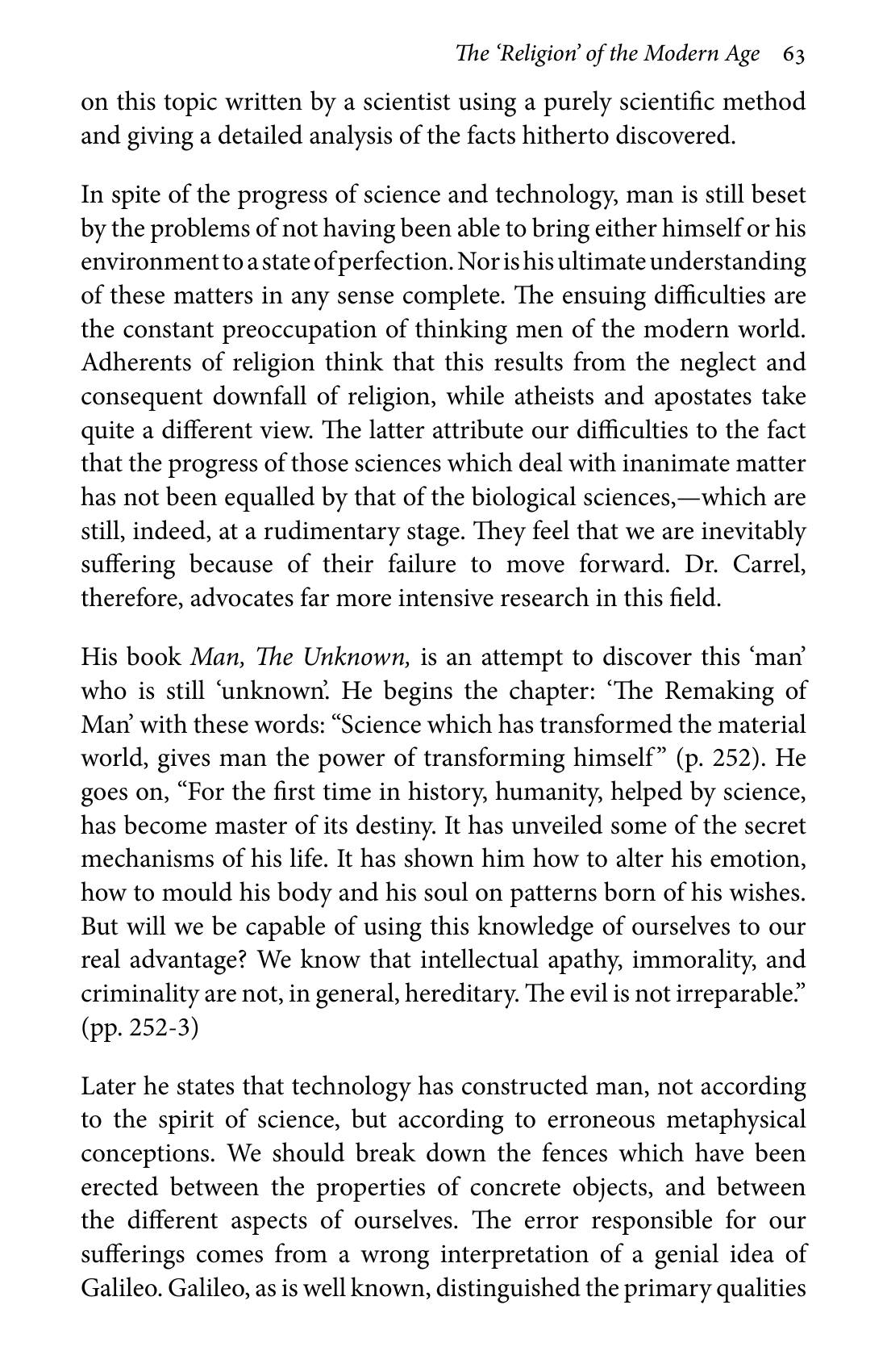 The printed page
