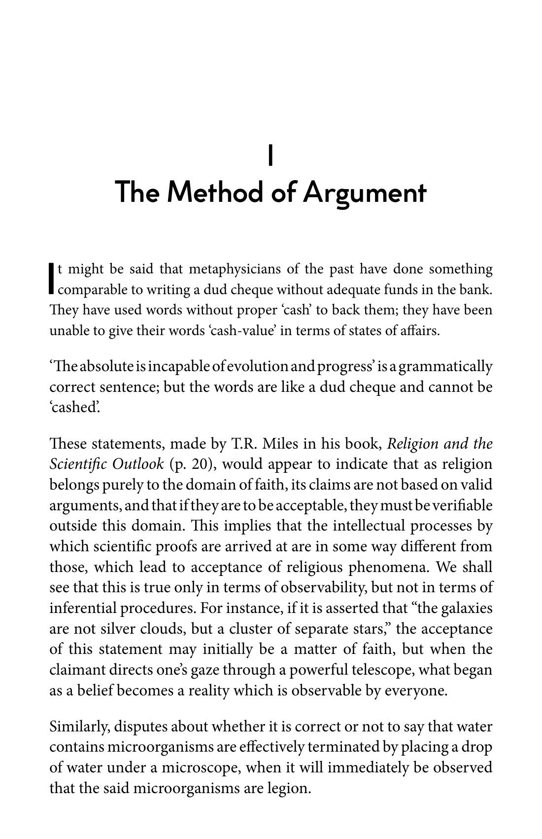 The printed page