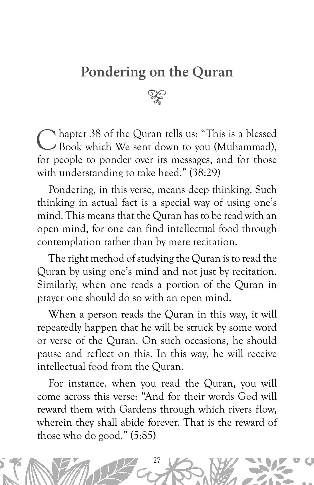 The printed page