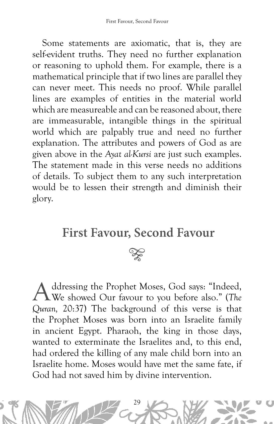 The printed page