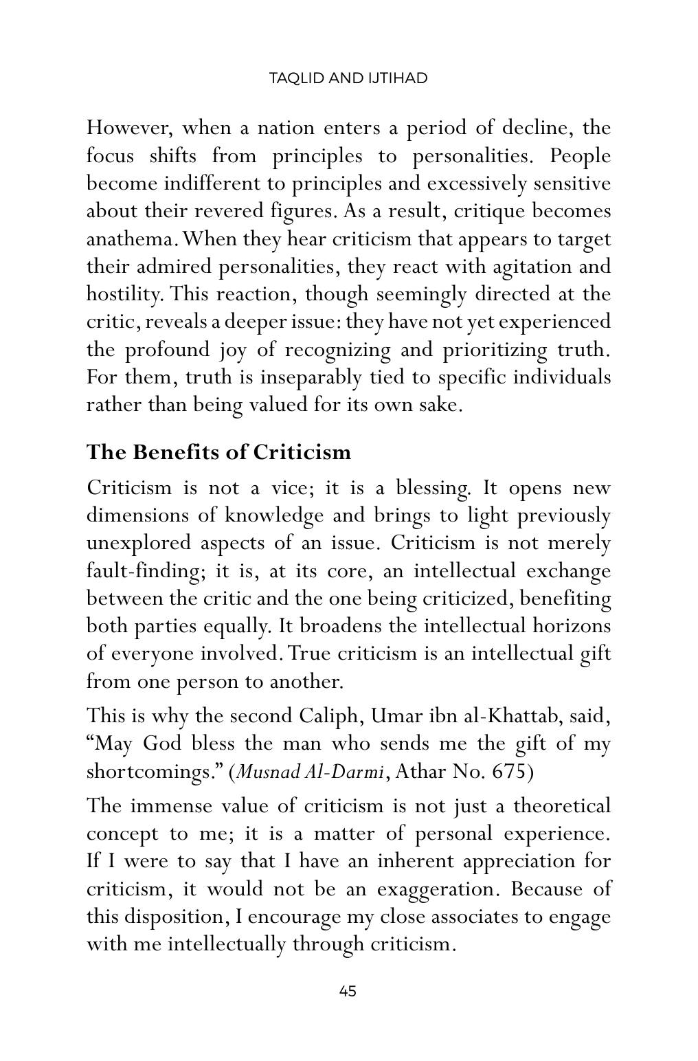 The printed page