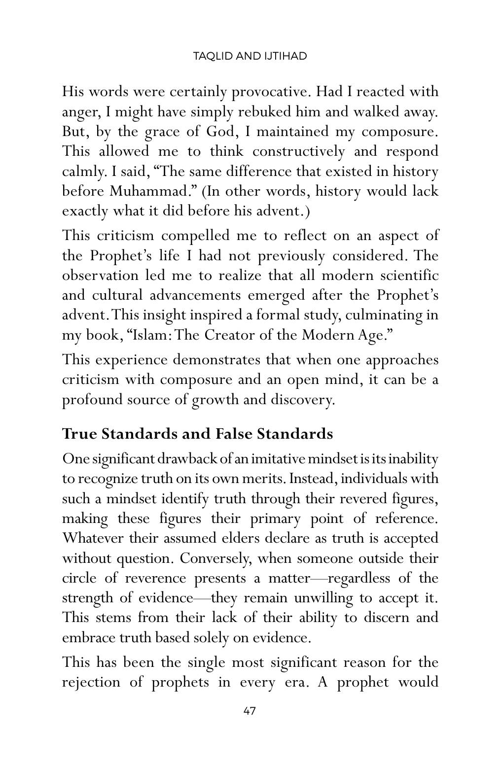 The printed page