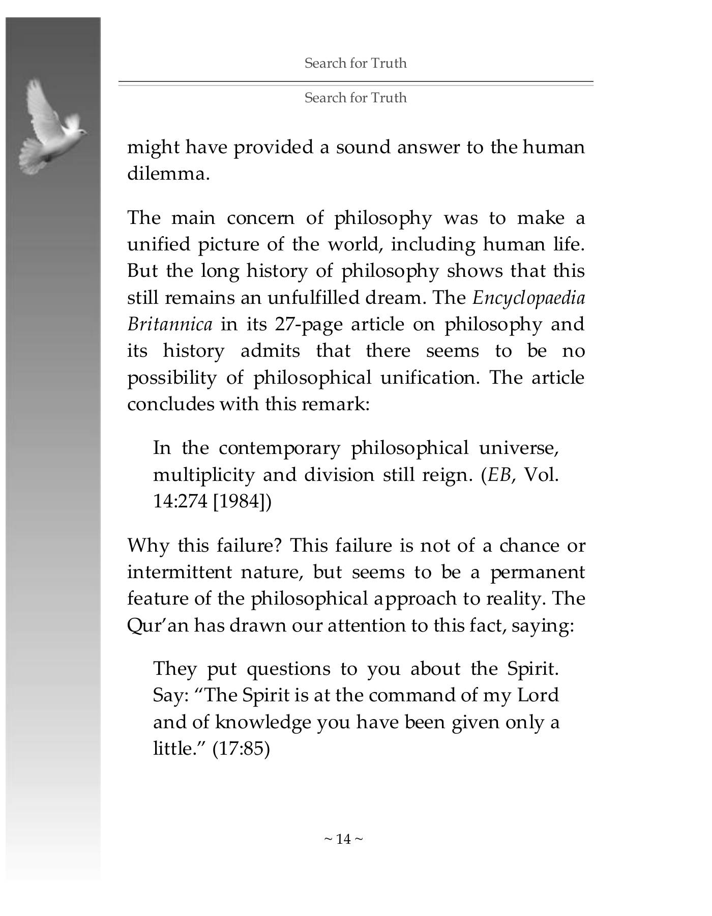 The printed page