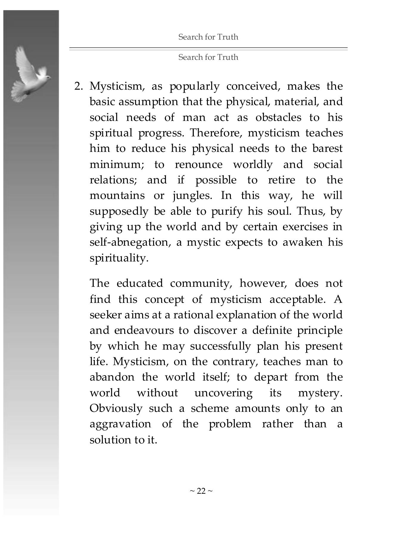 The printed page