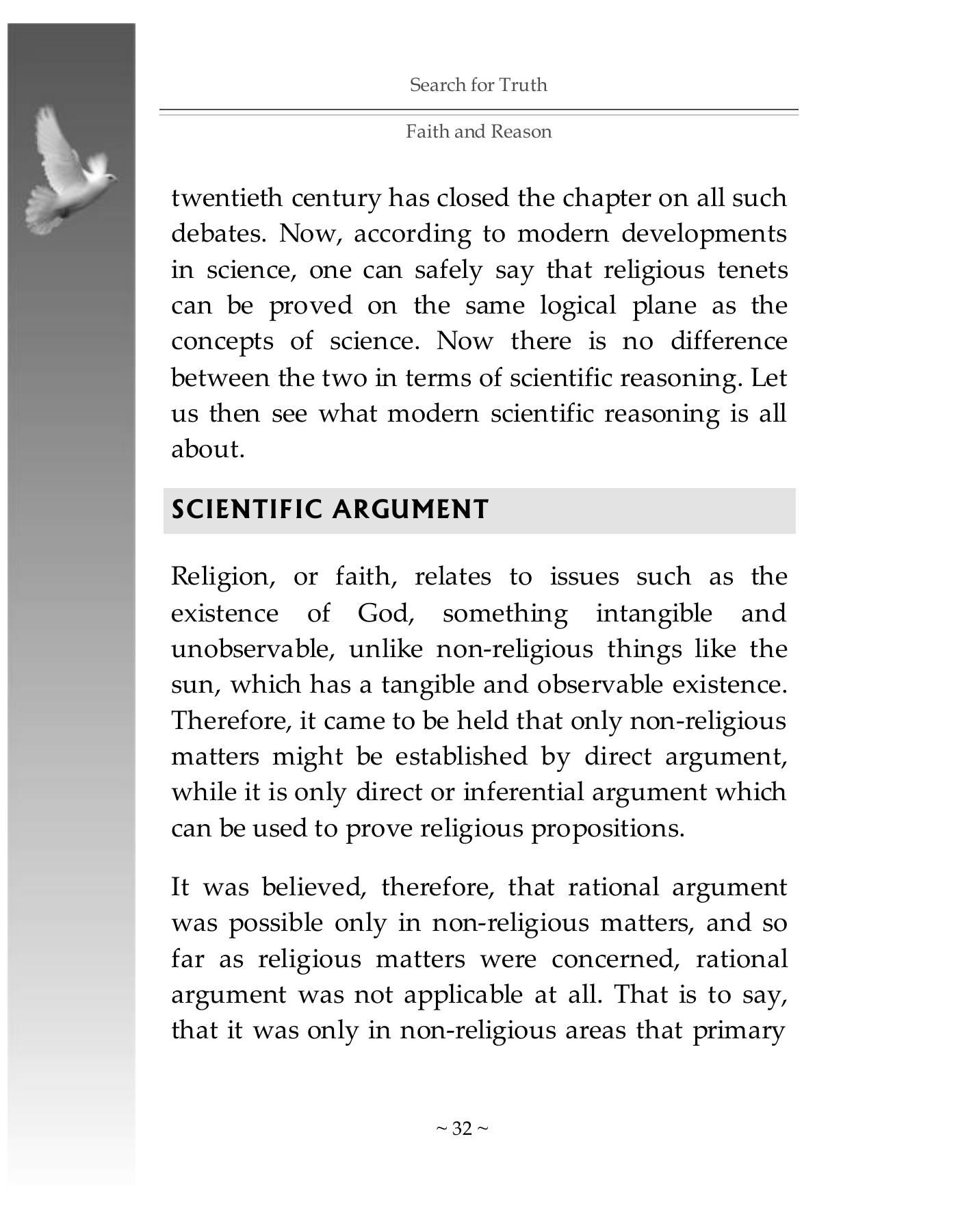 The printed page