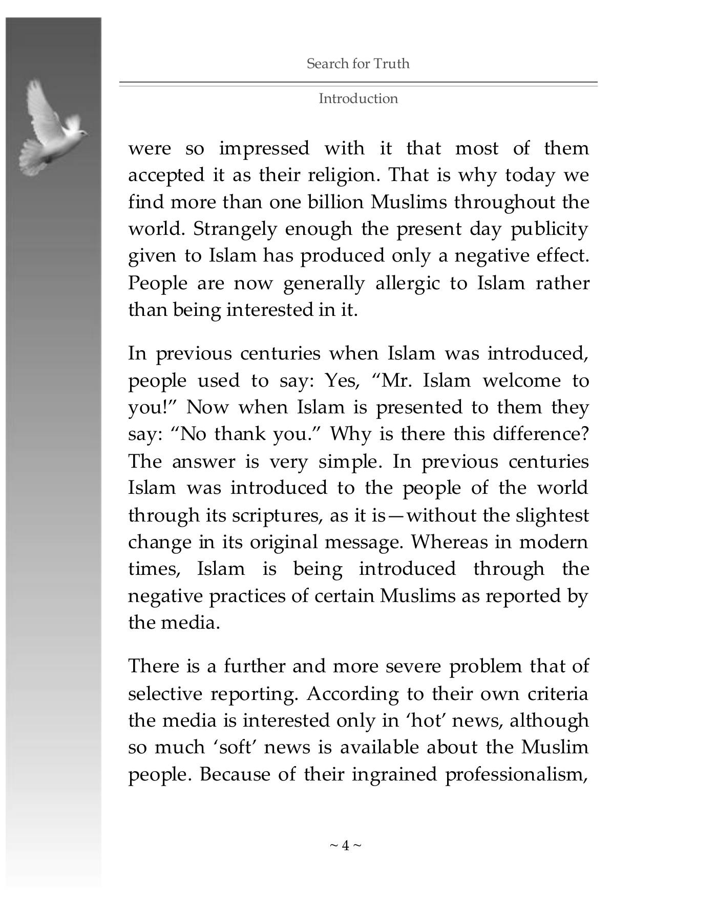 The printed page