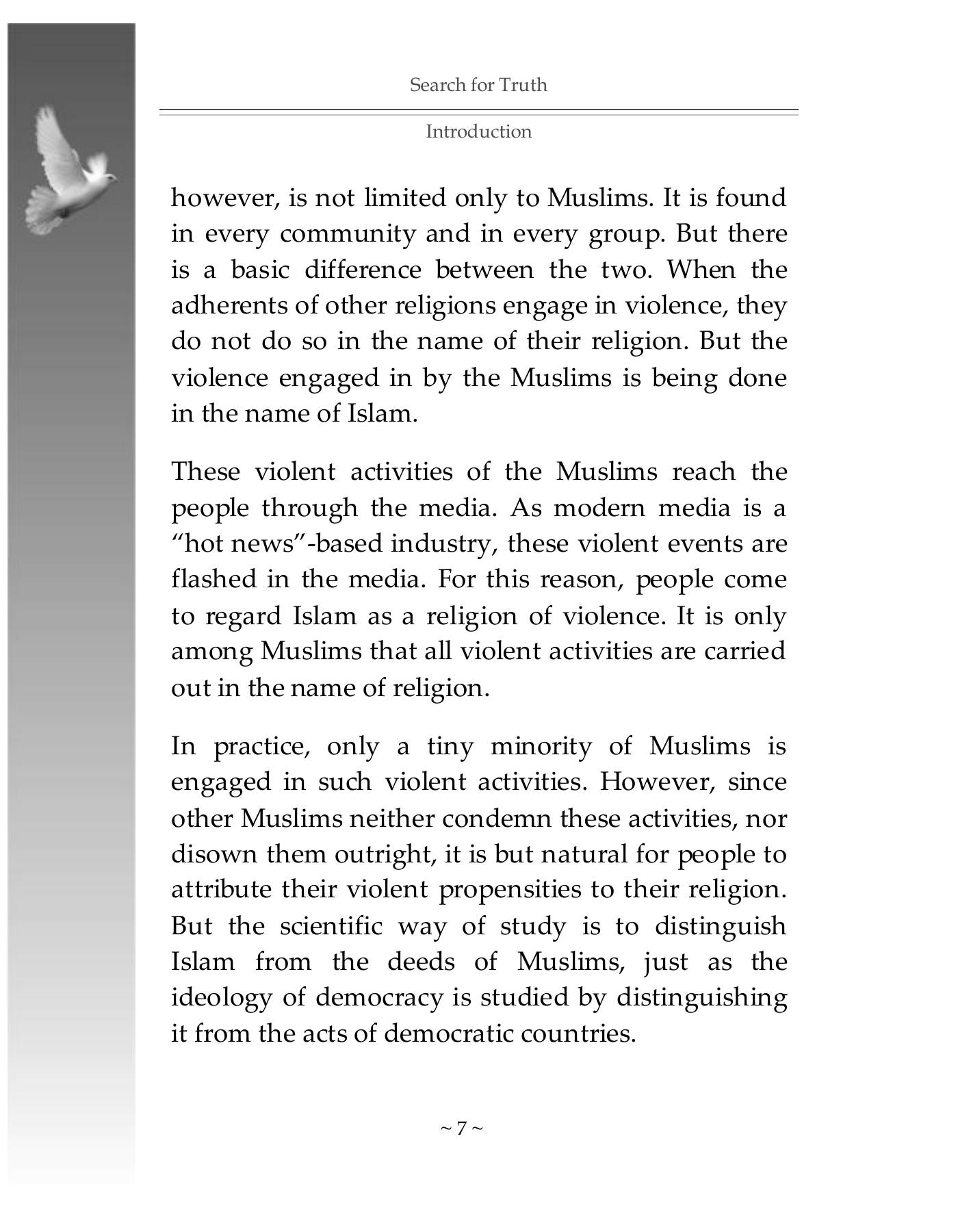 The printed page