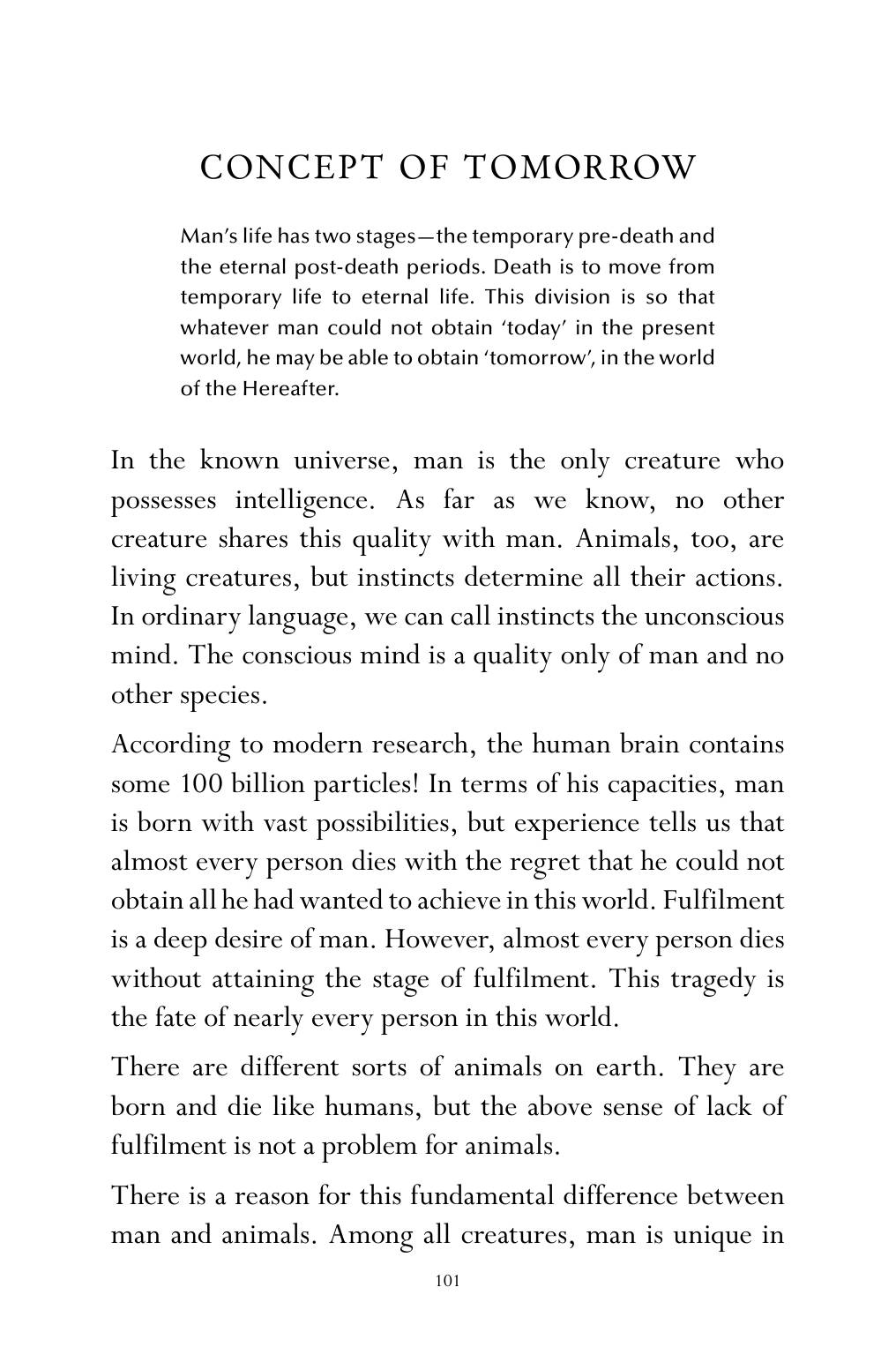 The printed page