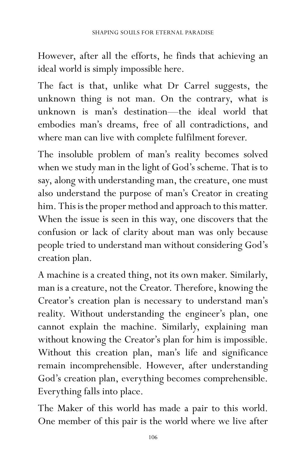 The printed page