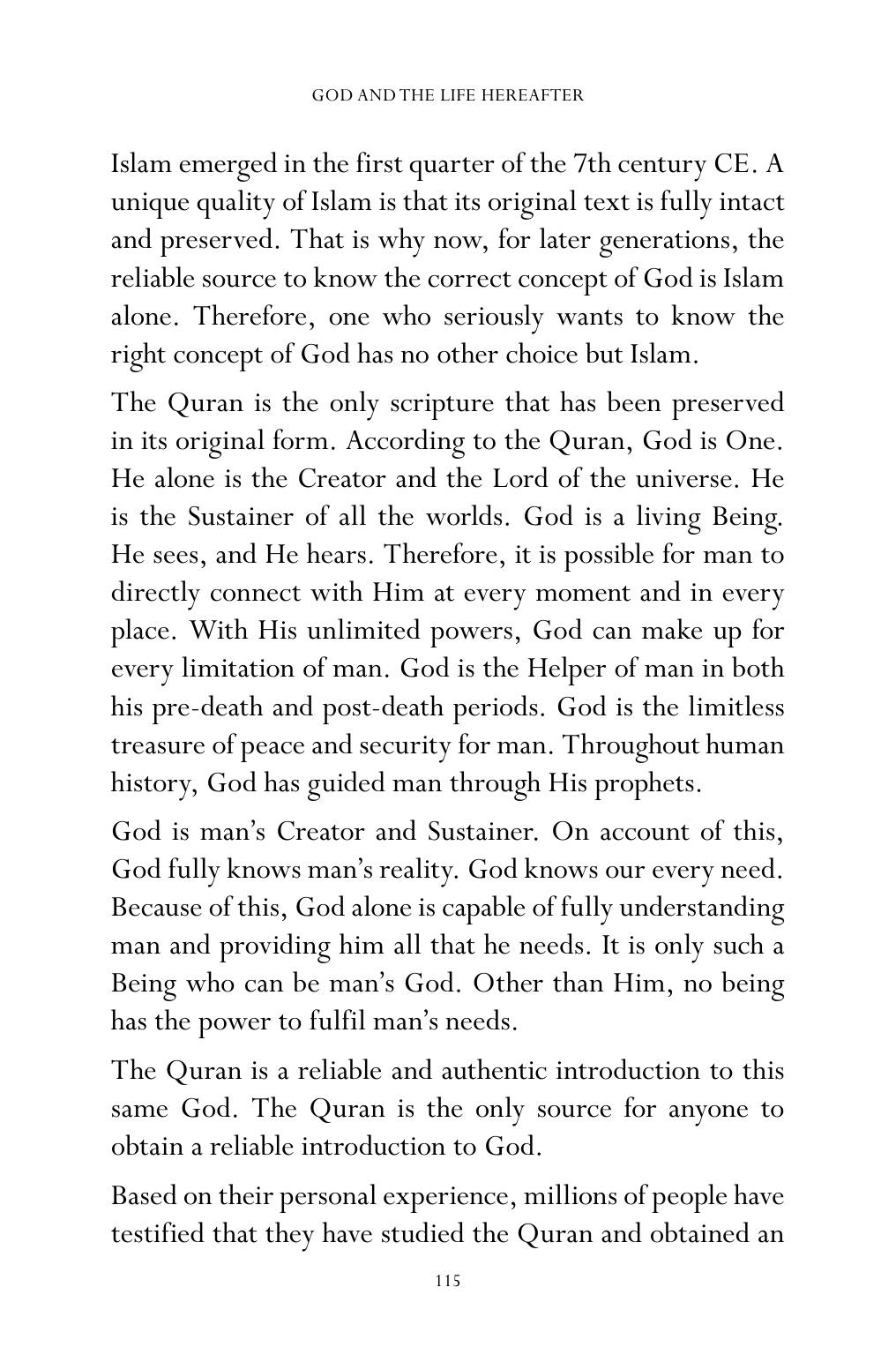 The printed page