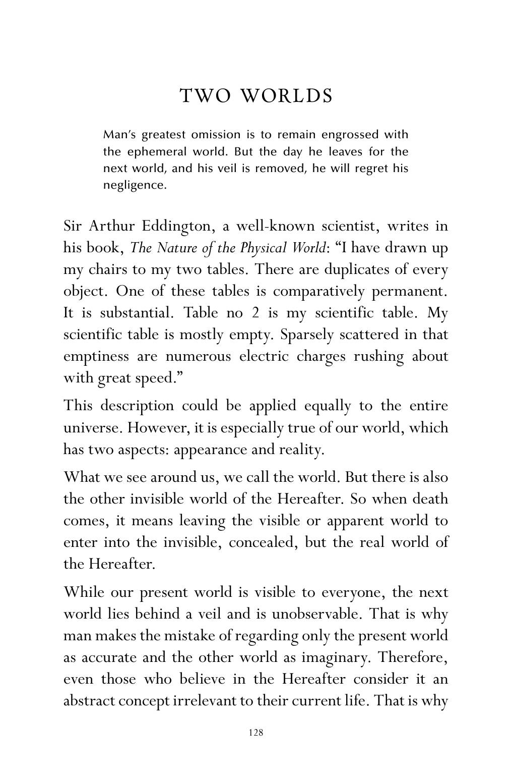 The printed page