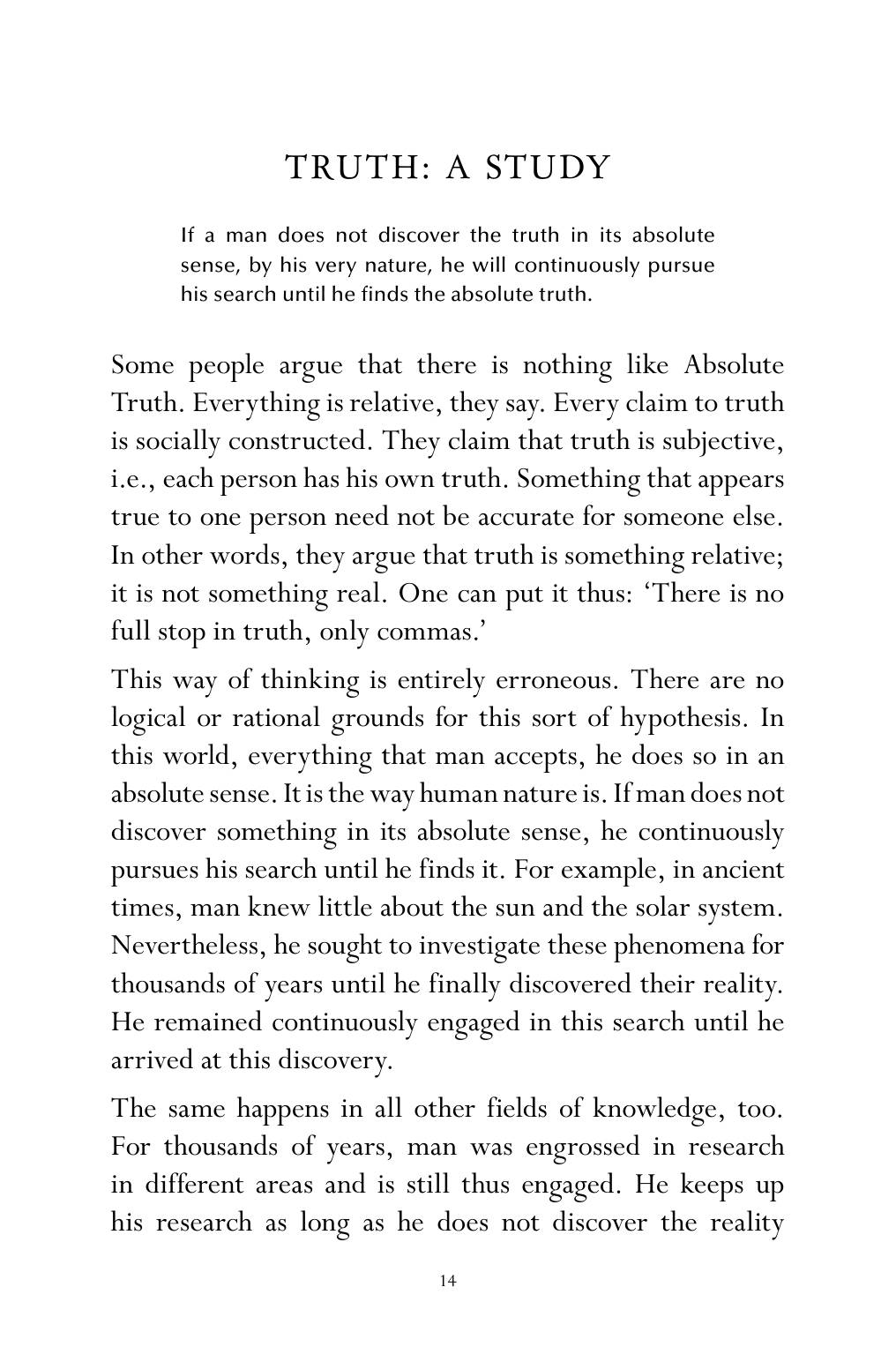 The printed page