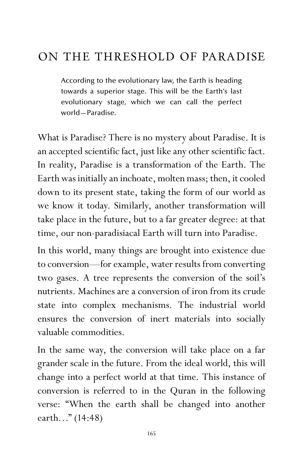 The printed page