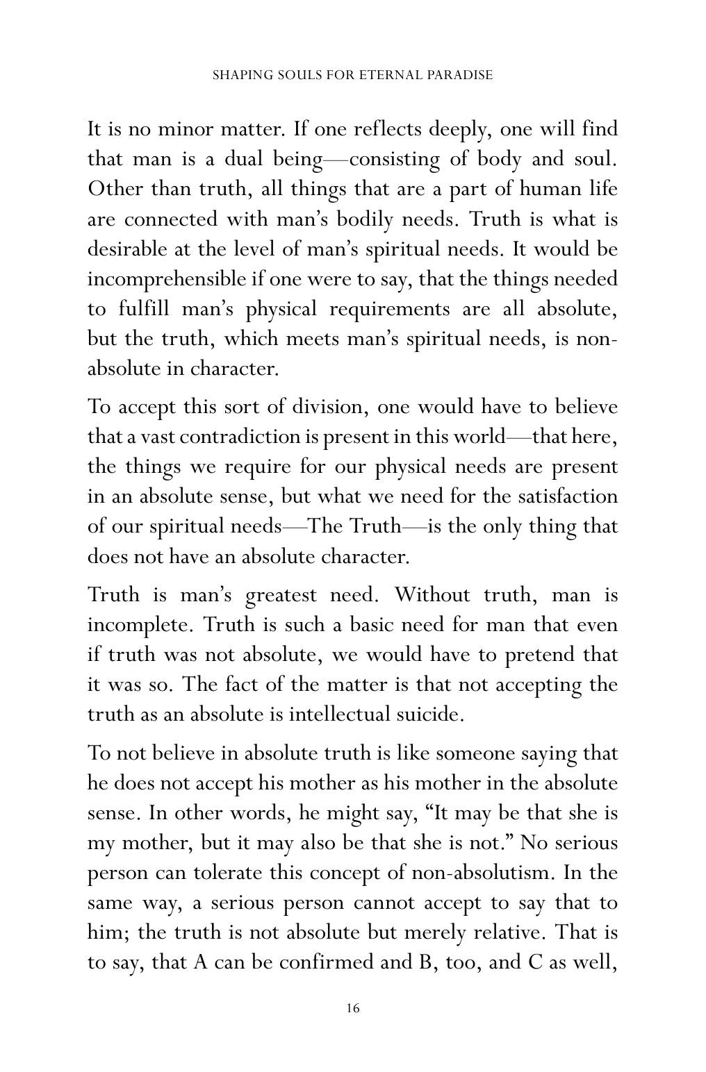 The printed page