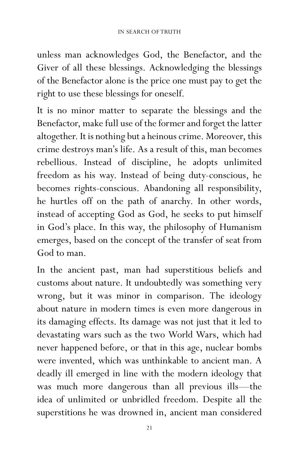 The printed page