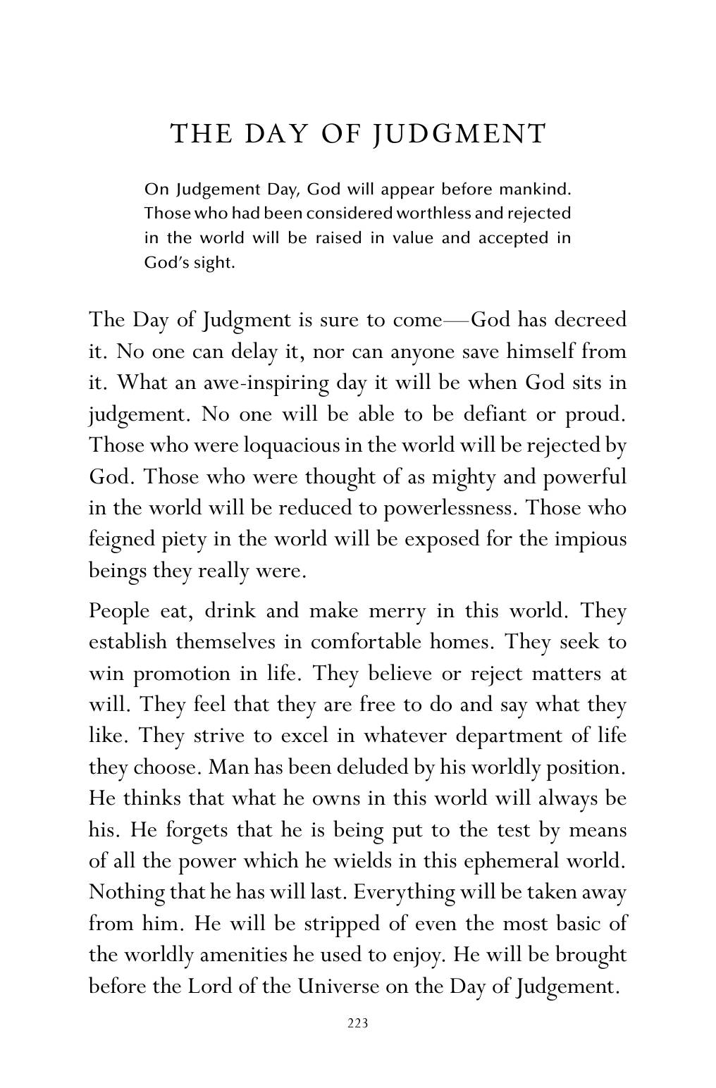 The printed page