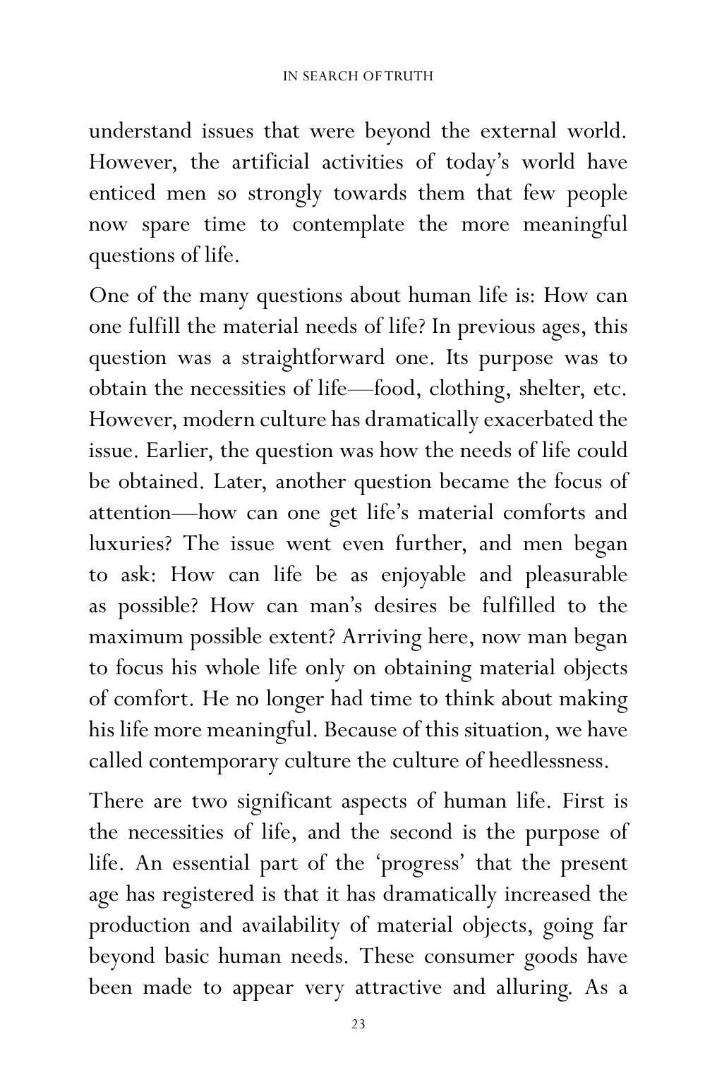 The printed page