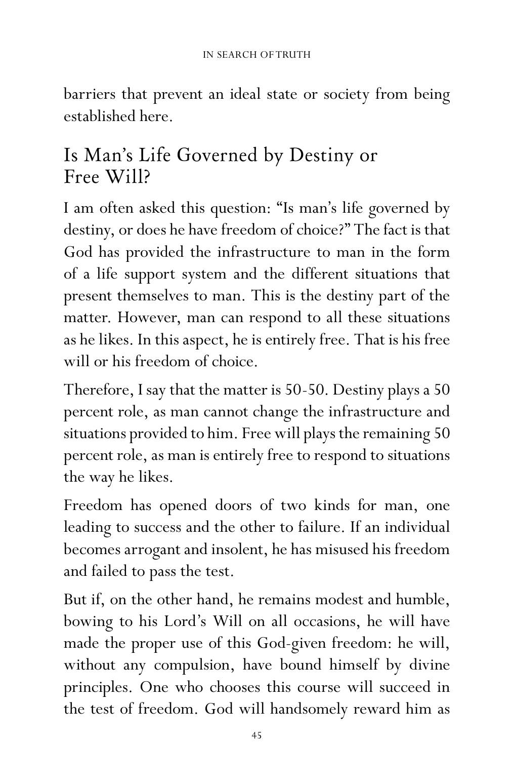The printed page
