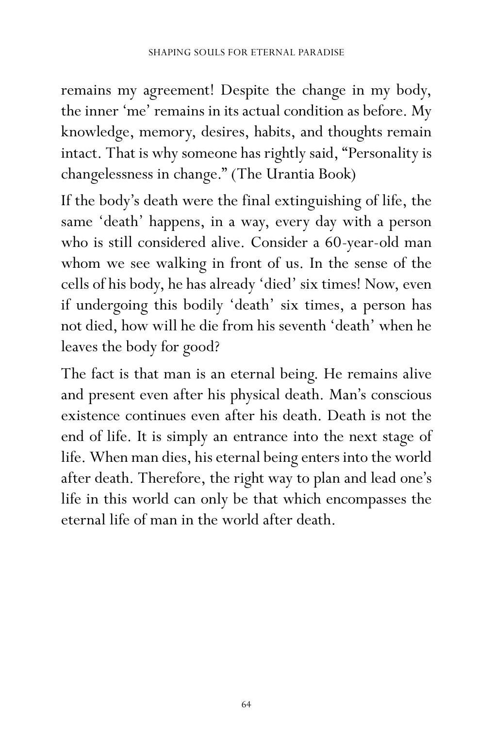 The printed page