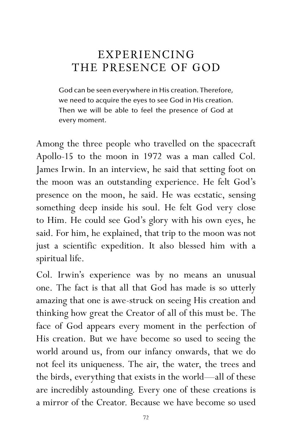 The printed page