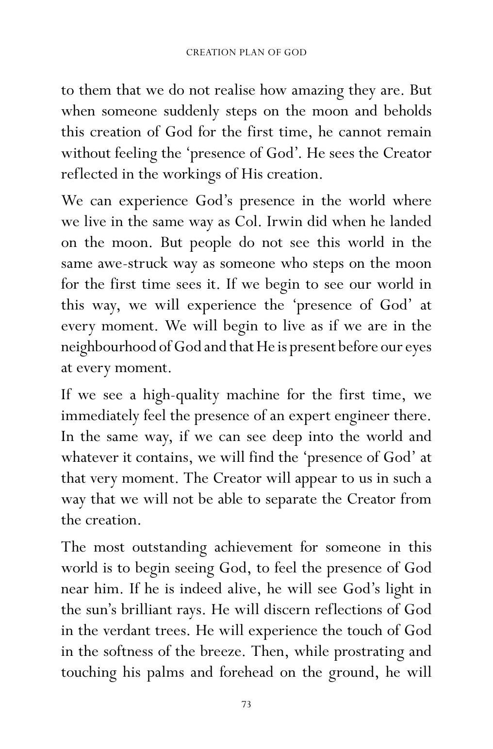 The printed page