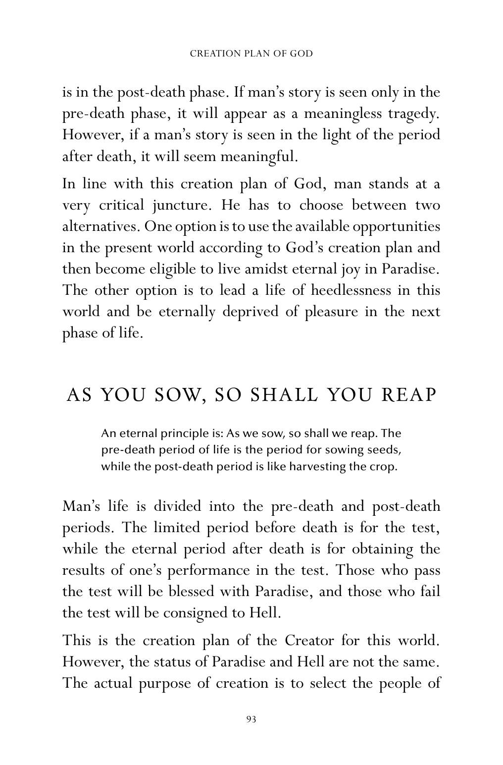 The printed page