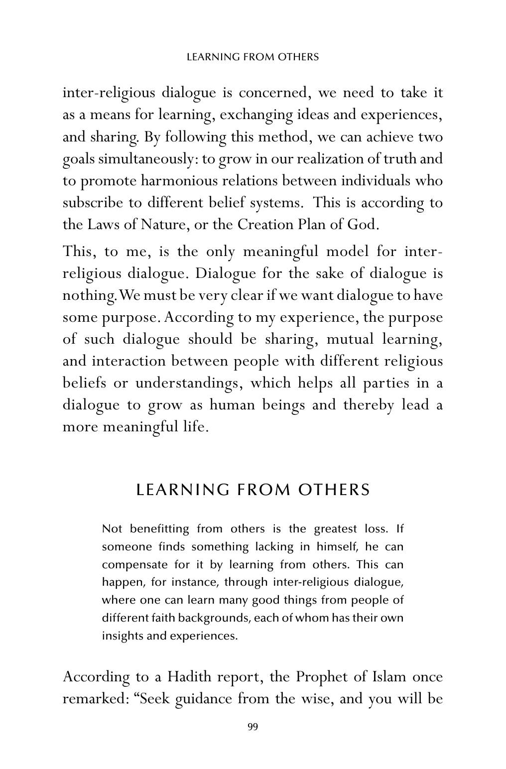 The printed page